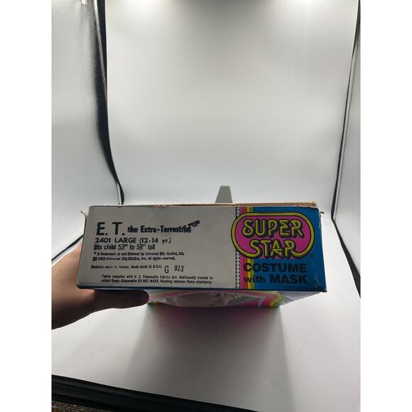 Vintage E.T. Costume with Mask - Collegeville, 1982 - Picture 2 of 5